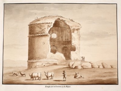 Temple of Fortune and Rest by Agostino Tofanelli